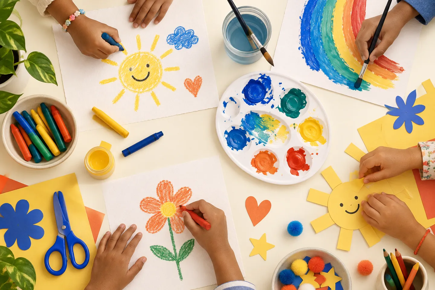 AI-generated inspiration for Big ideas, little hands